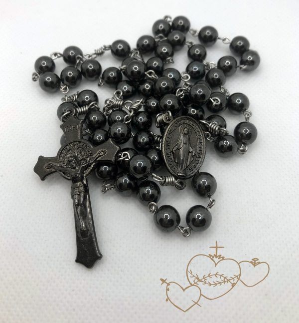 Hematite Rosary Beads