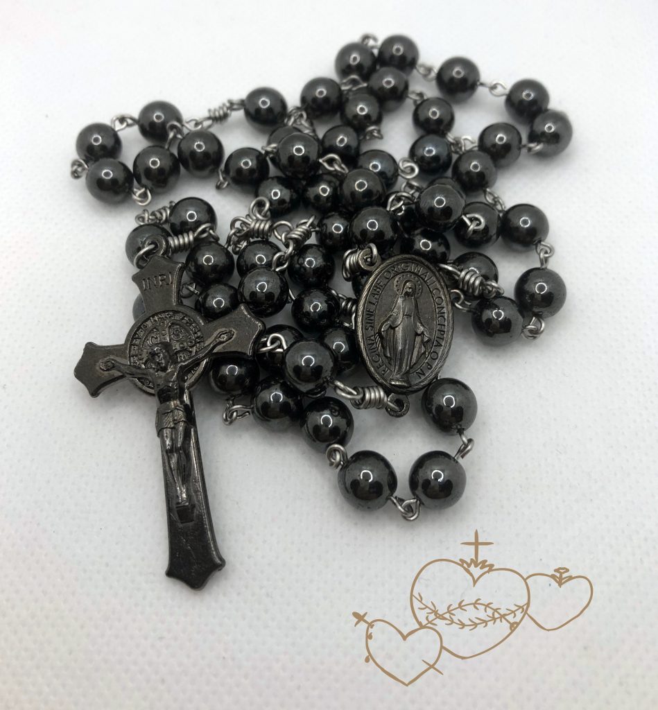 Hematite Rosary Beads