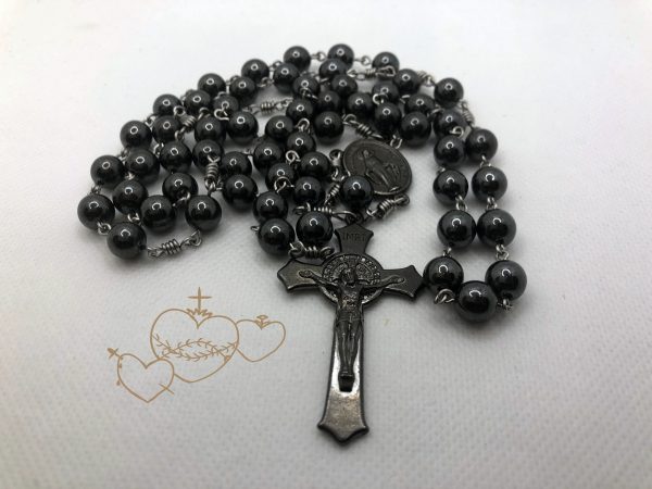 Hematite Rosary Beads - Image 5