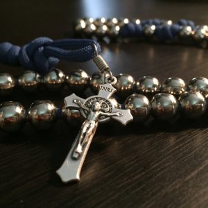 Royal Blue Paracord Rosary