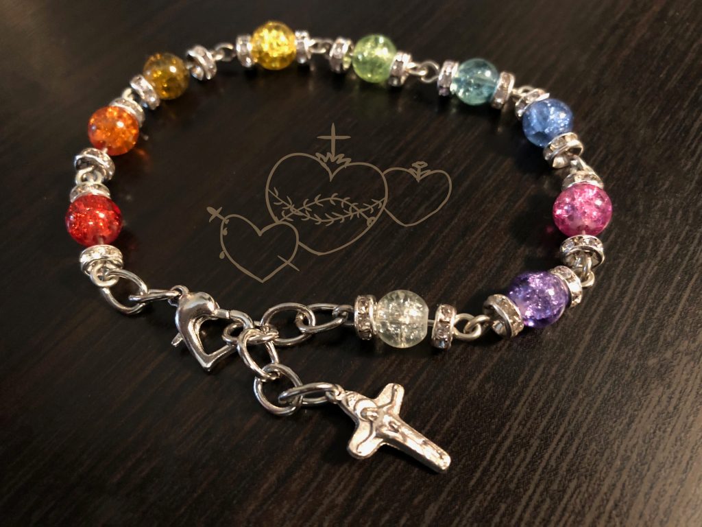 Decolores Rosary Bracelet