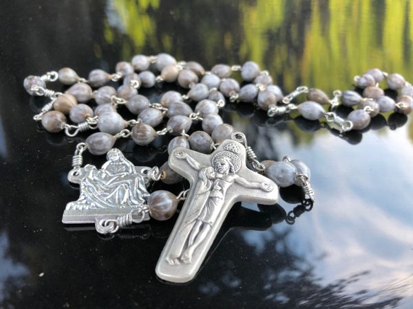 Job's Tears Rosary Beads - Image 2