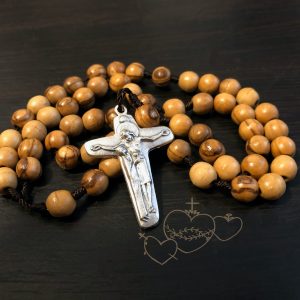 Olive Wood Rosary Beads