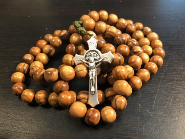 Olive Wood Jesus Beads