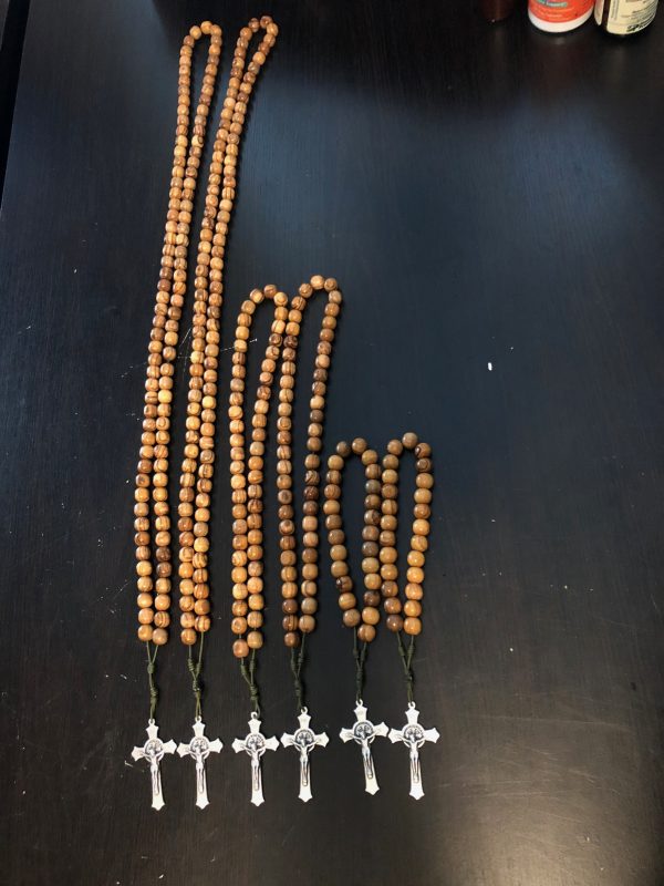 Olive Wood Jesus Beads - Image 5