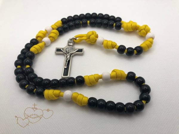 Boston Hockey Fan Paracord Rosary - Image 5