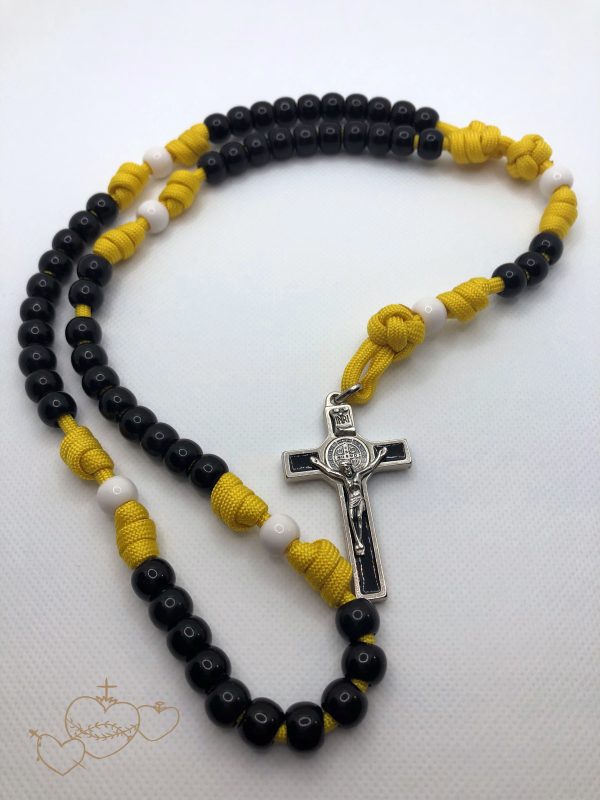 Boston Hockey Fan Paracord Rosary - Image 7