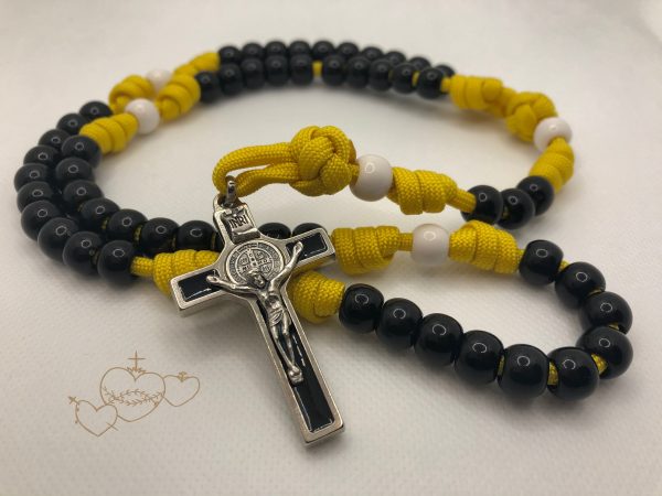 Boston Hockey Fan Paracord Rosary - Image 9