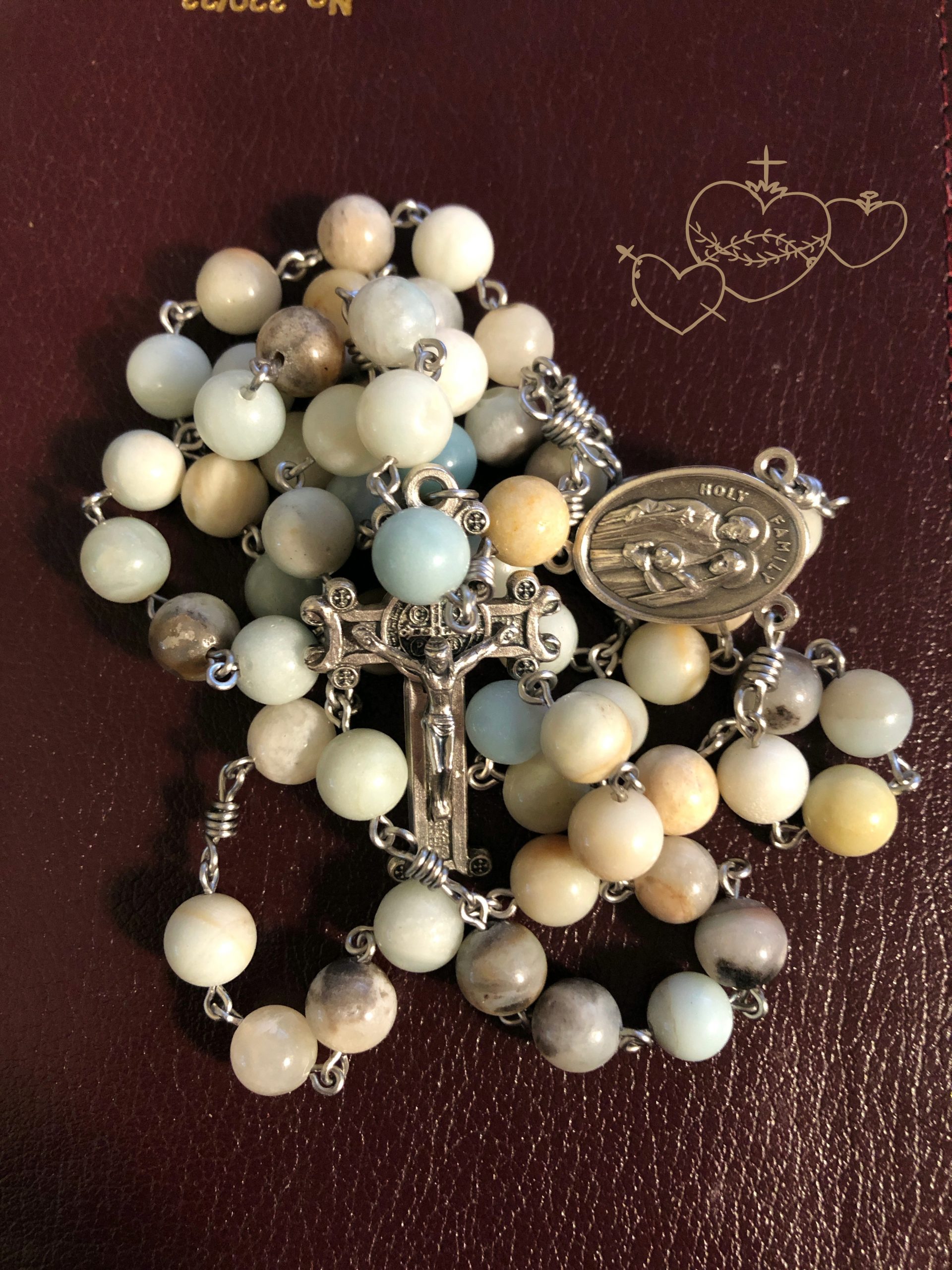 Amazonite Rosary Beads