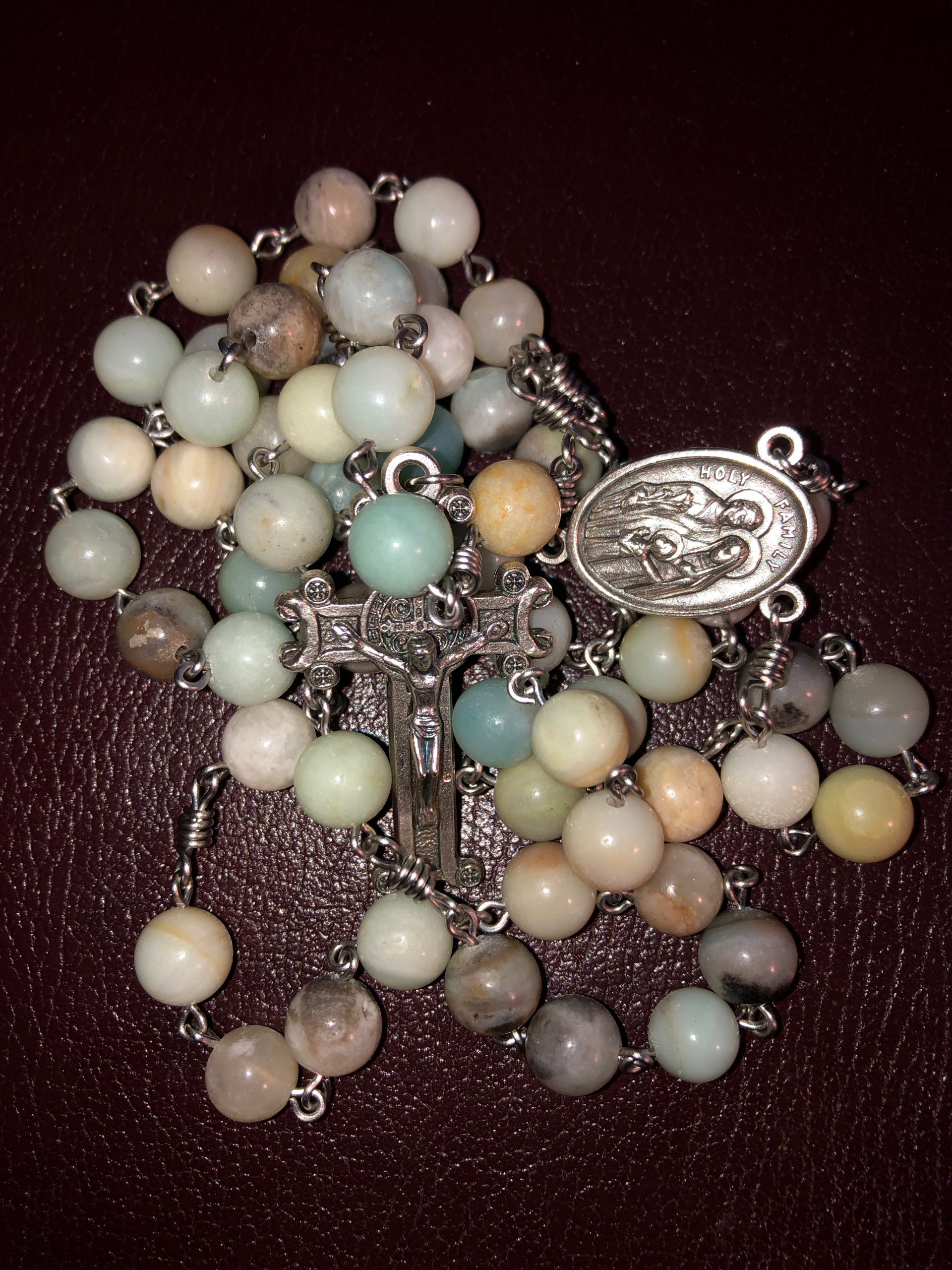 Amazonite Rosary Beads - Image 4