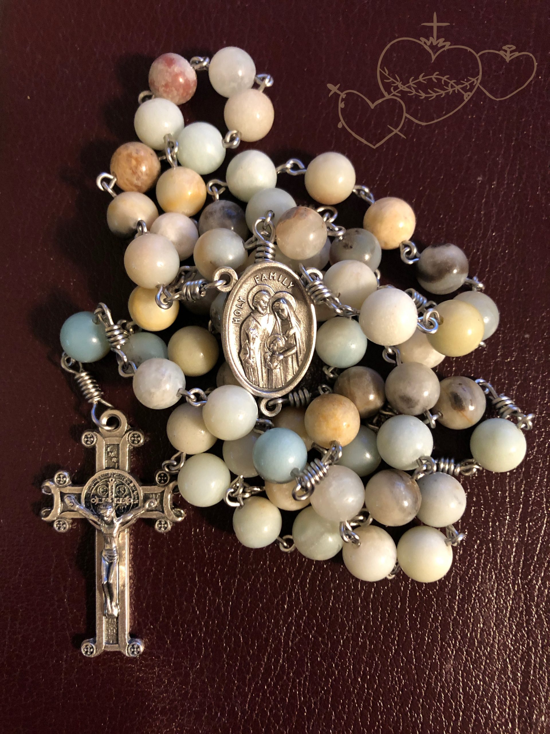 Amazonite Rosary Beads - Image 6