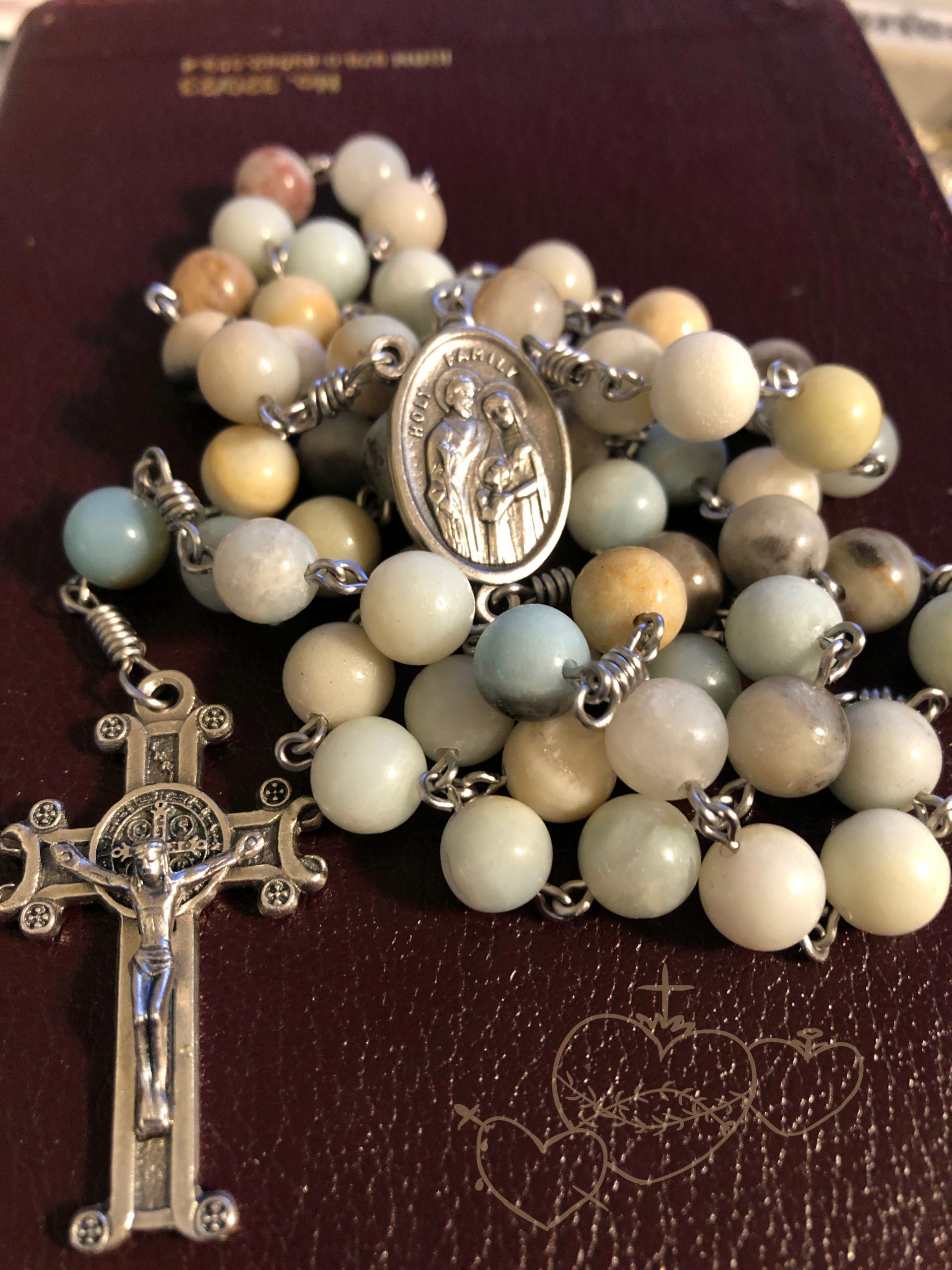Amazonite Rosary Beads - Image 7