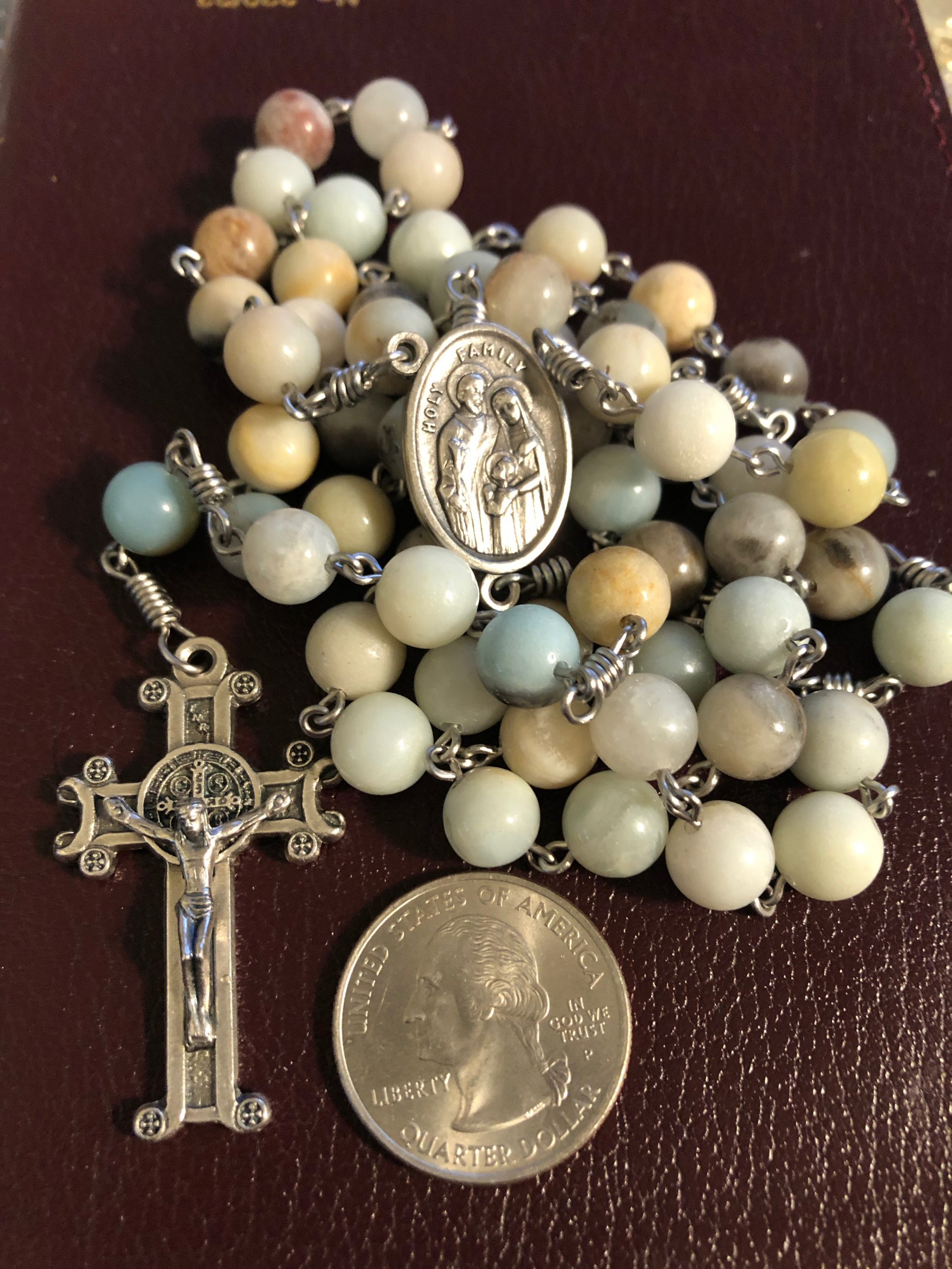 Amazonite Rosary Beads - Image 9