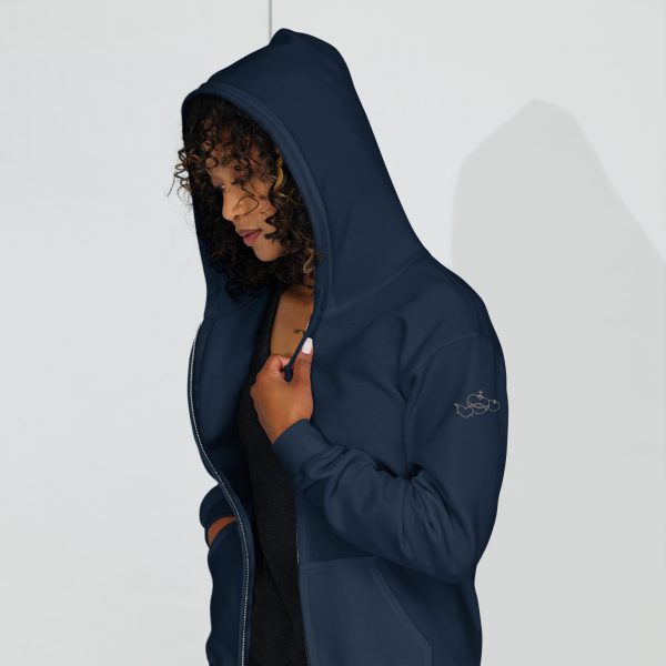Unisex heavy blend zip hoodie - Image 4