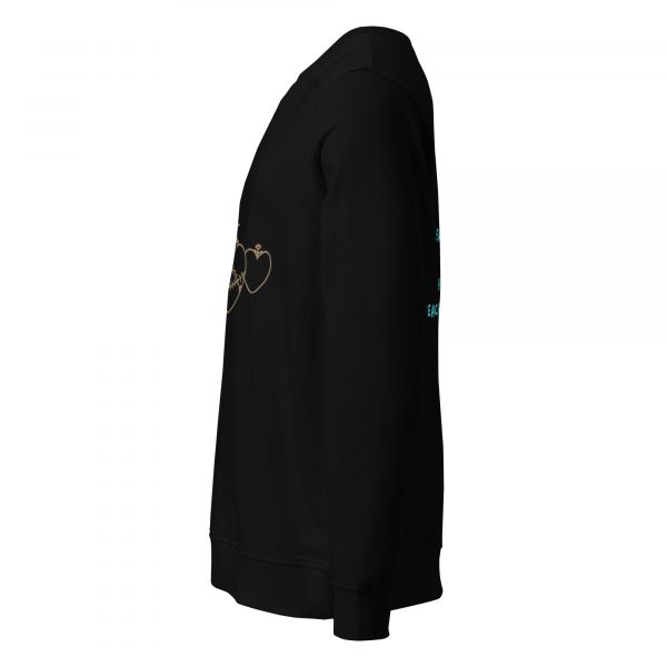 Unisex organic sweatshirt - Image 3