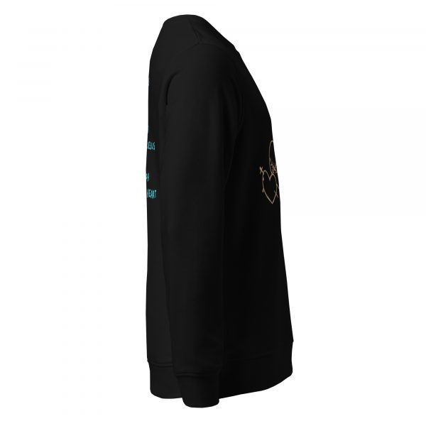 Unisex organic sweatshirt - Image 4