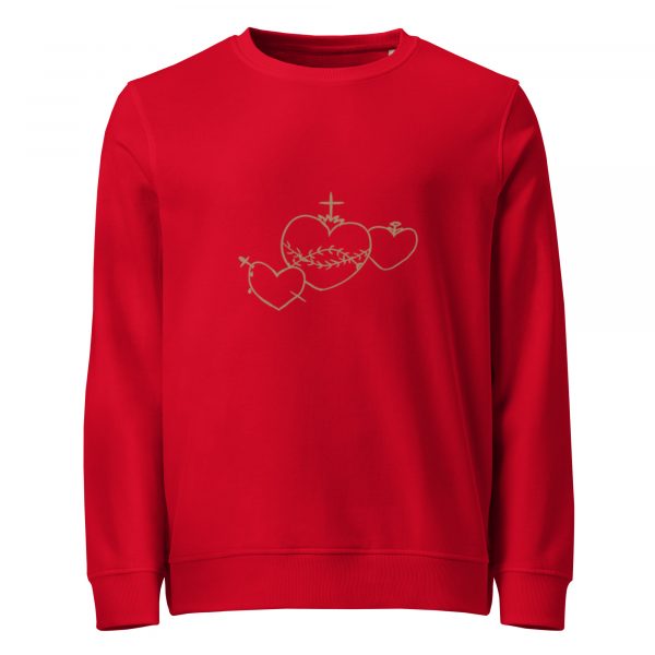 Unisex organic sweatshirt - Image 5