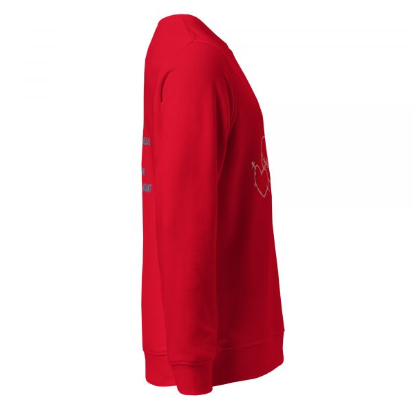 Unisex organic sweatshirt - Image 8