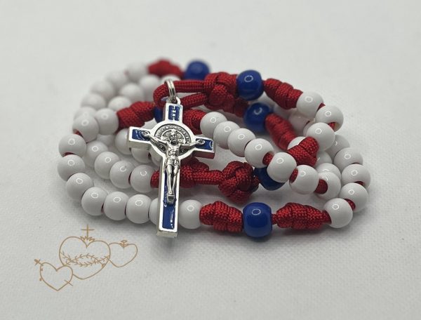 Patriotic American Paracord Rosary