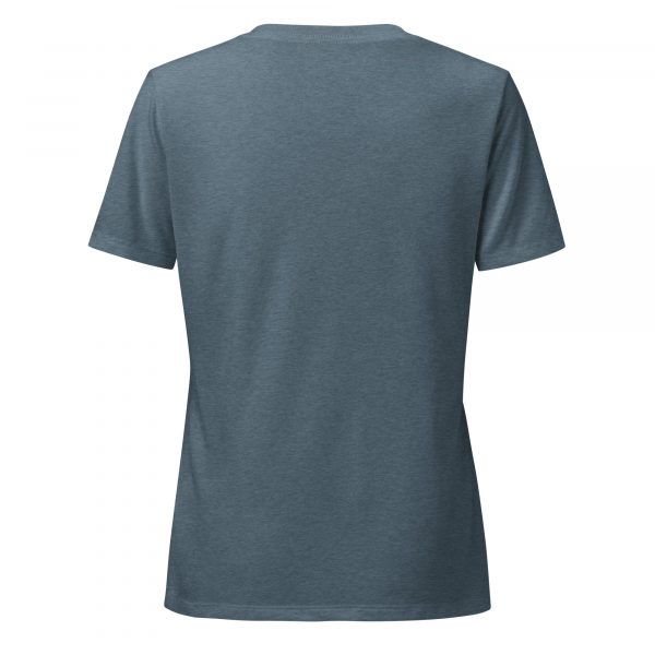 Hearts Rosary Women’s relaxed v-neck t-shirt - Image 4