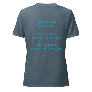 Hearts Prayer Women’s relaxed v-neck t-shirt