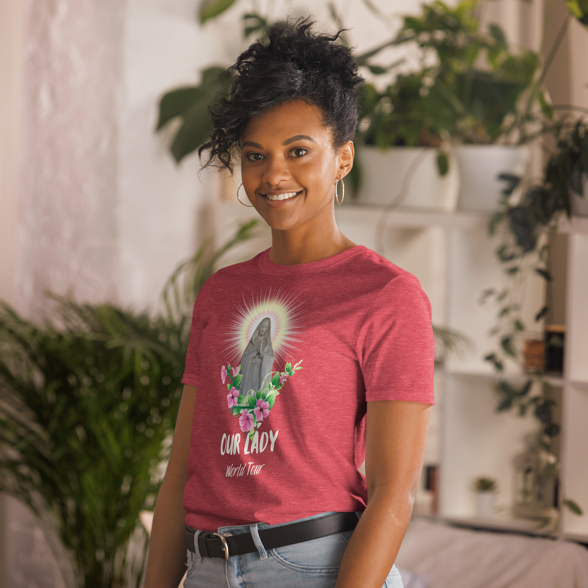 Our Lady's World Tour T-Shirt: The Ultimate Pilgrimage Tee - Image 20