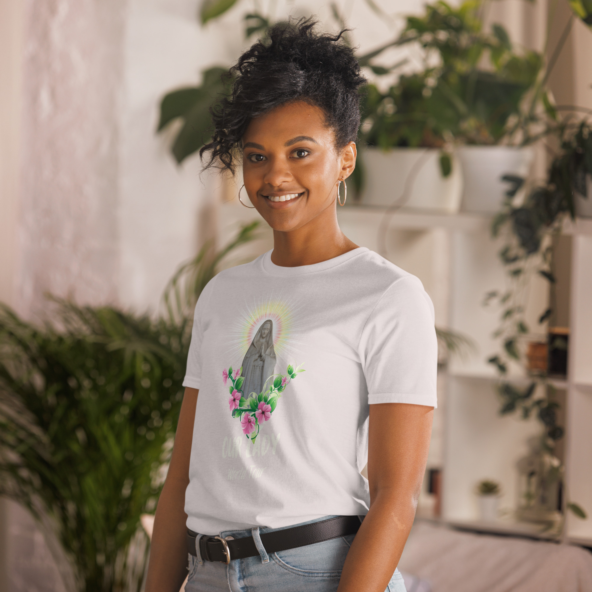 Our Lady's World Tour T-Shirt: The Ultimate Pilgrimage Tee - Image 32