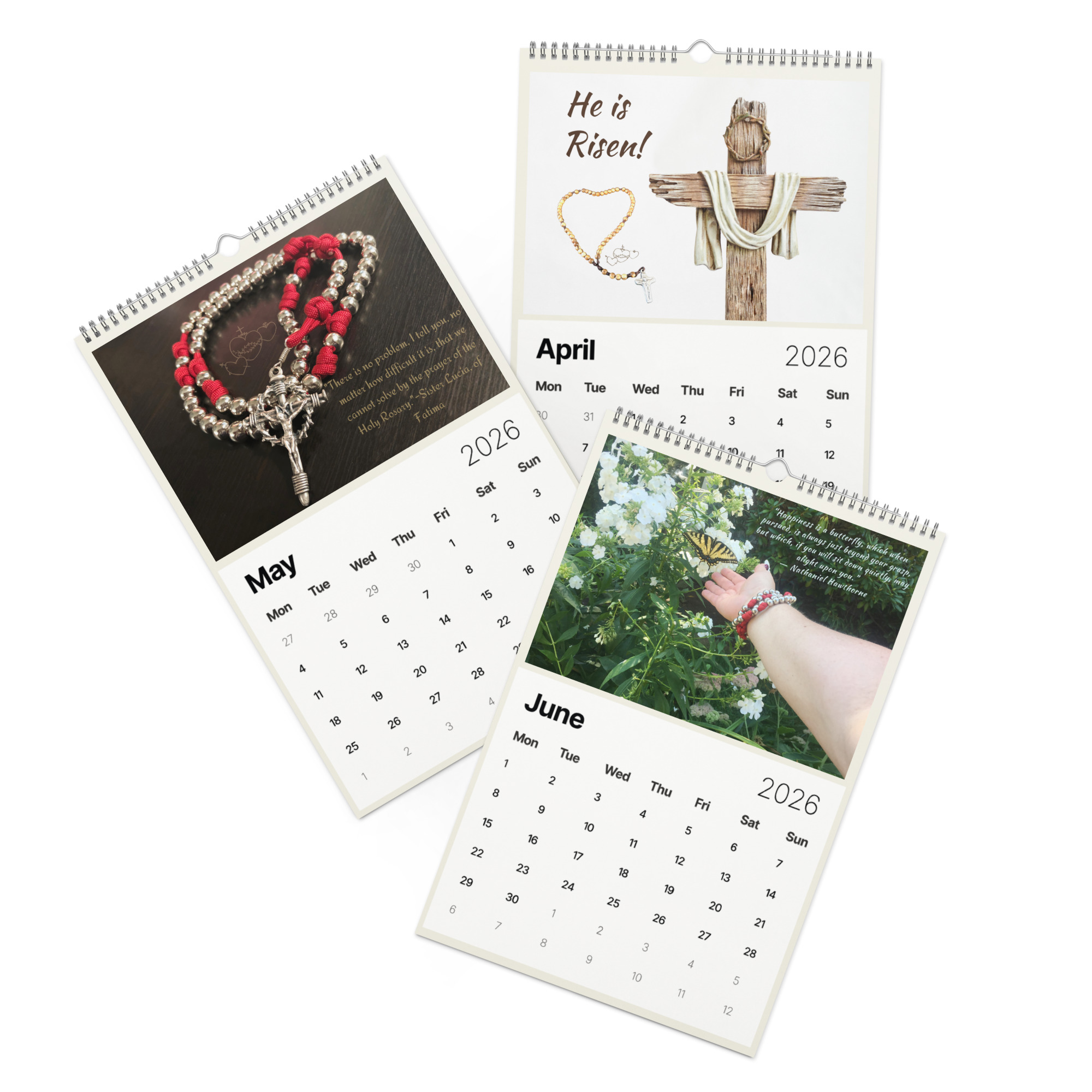 Hearts Rosary Calendar (2026) - Image 6