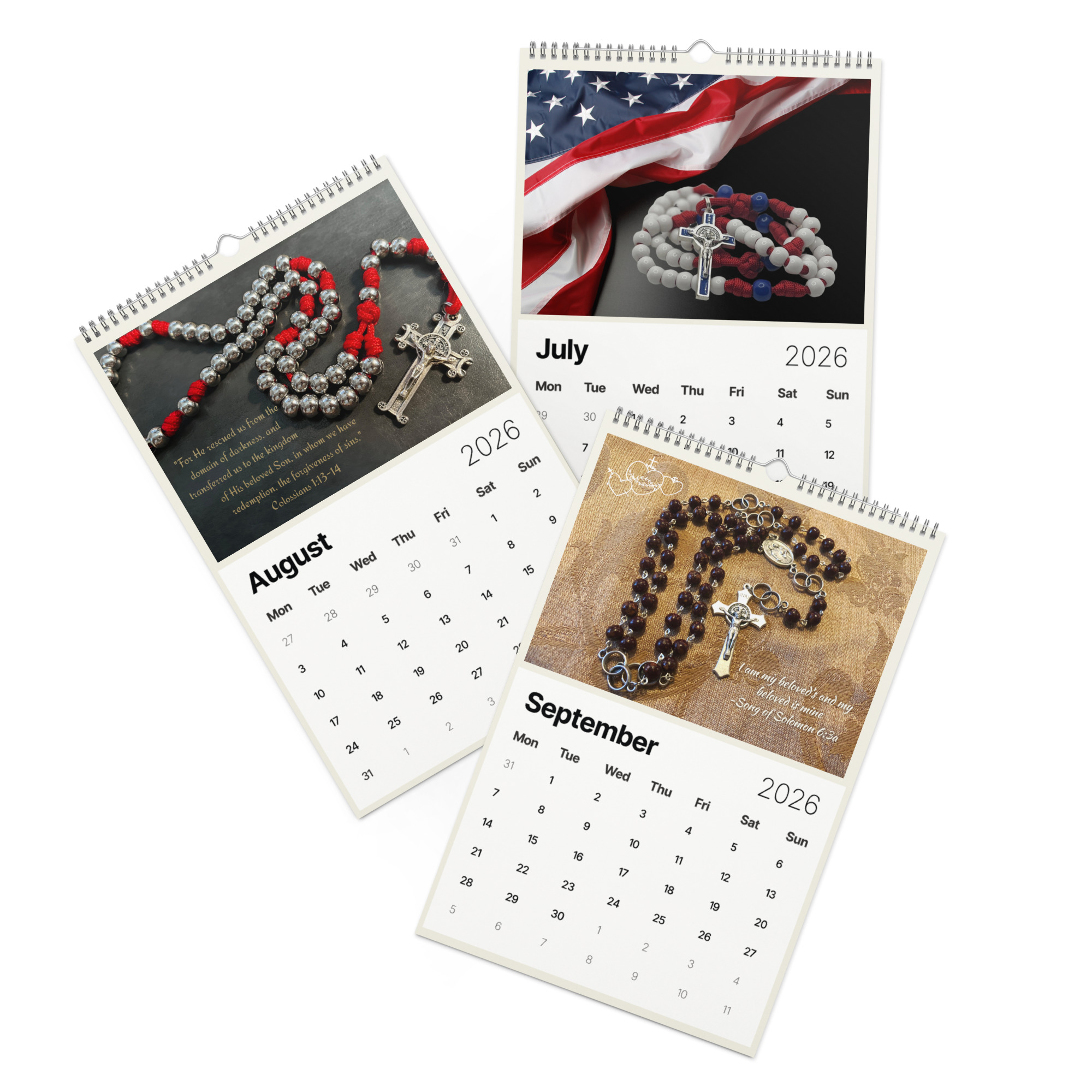 Hearts Rosary Calendar (2026) - Image 7