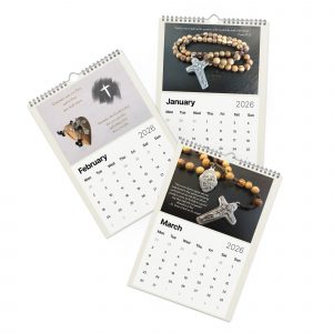 Hearts Rosary Calendar (2026)