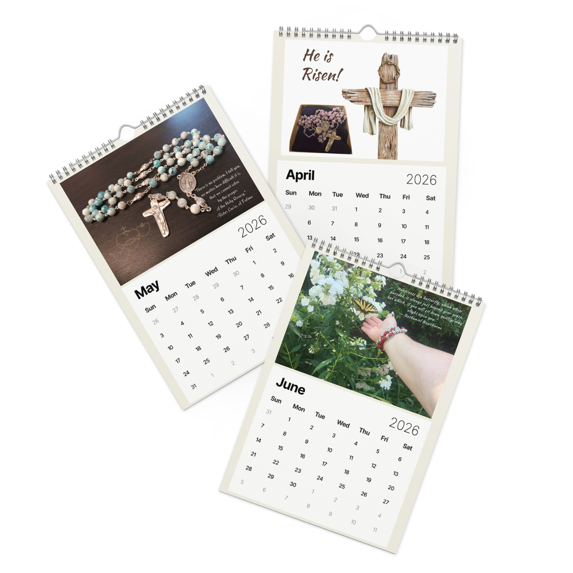 Hearts Rosary 2026 Calendar - Image 2