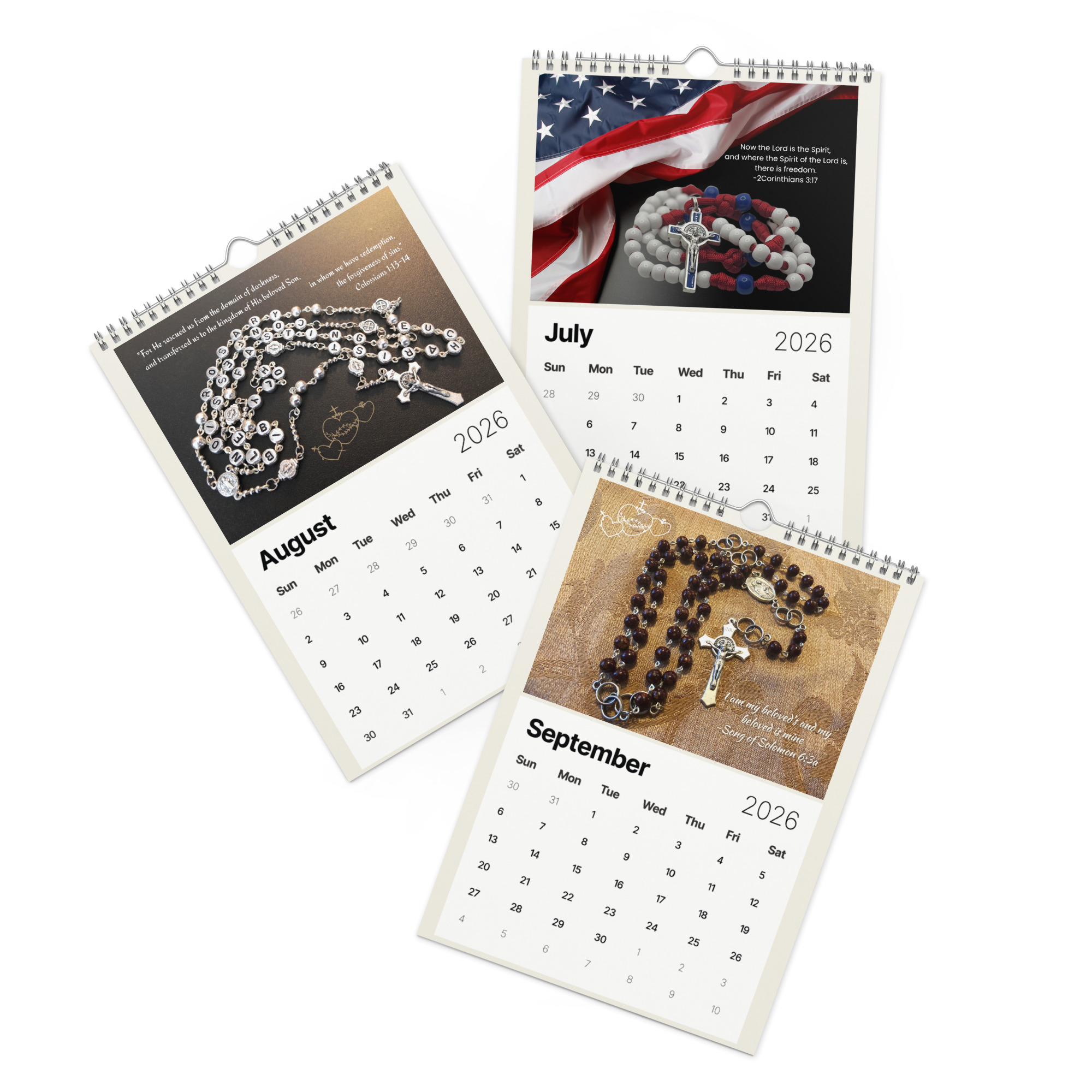 Hearts Rosary 2026 Calendar - Image 3