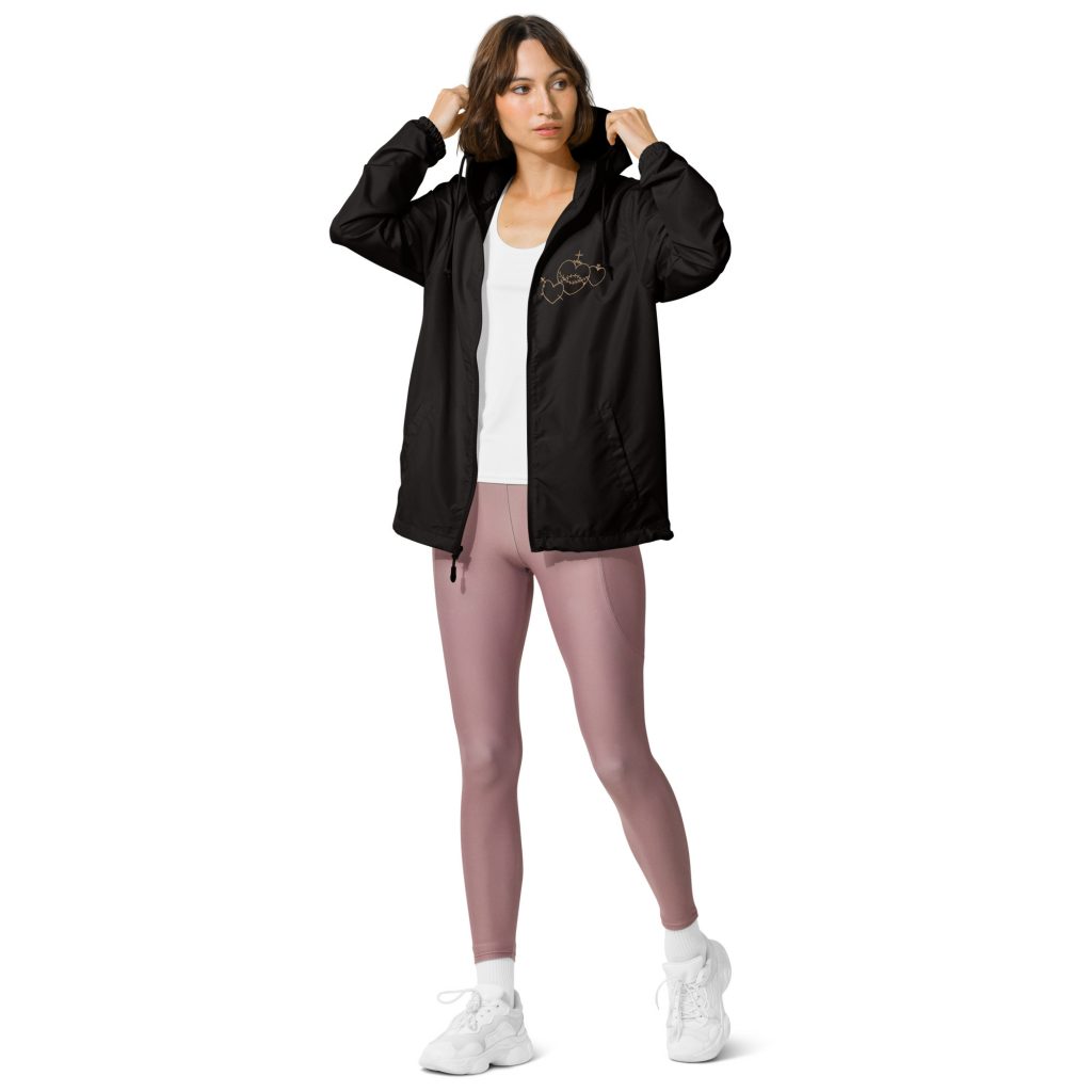 Hearts Rosary lightweight windbreaker